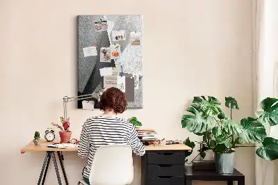 Image tableau en liège Géométrie abstraite