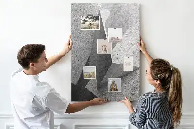 Image tableau en liège Géométrie abstraite