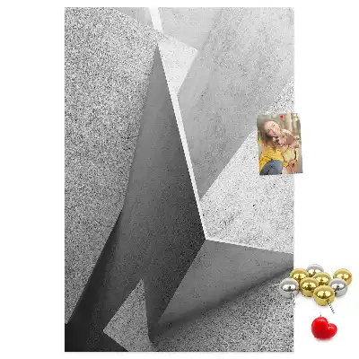 Image tableau en liège Géométrie abstraite