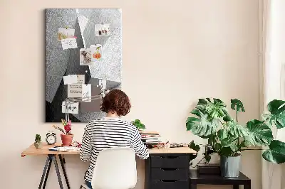 Image tableau en liège Géométrie abstraite