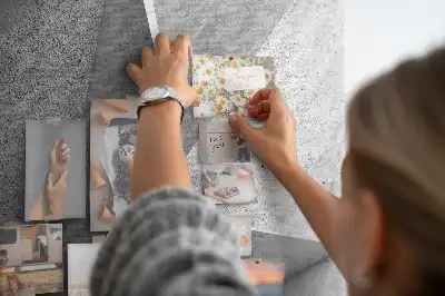Image tableau en liège Géométrie abstraite