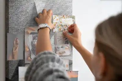Image tableau en liège Géométrie abstraite