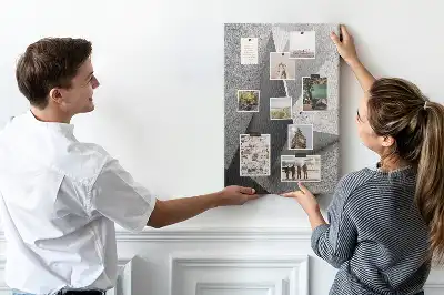 Image tableau en liège Géométrie abstraite