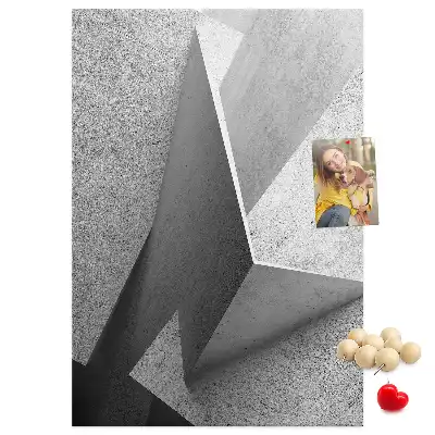 Image tableau en liège Géométrie abstraite