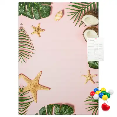Tableau affichage liège Fin d'été