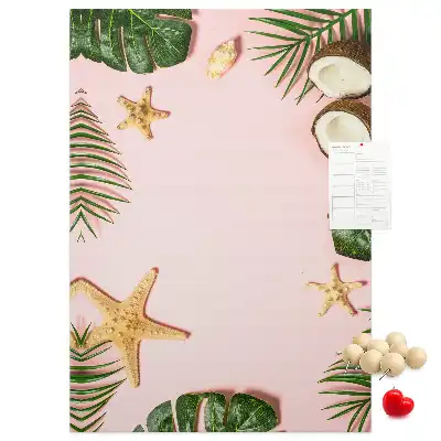 Tableau affichage liège Fin d'été