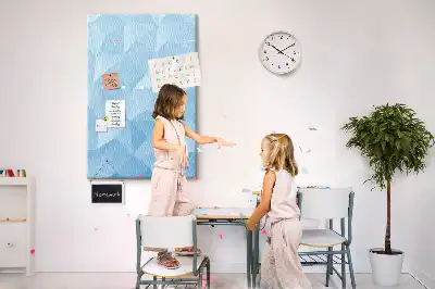 Tableau de liège décoratif Motif géométrique