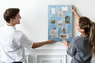 Tableau de liège décoratif Motif géométrique