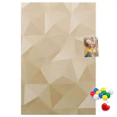 Tableau de liège décoratif Motif linéaire