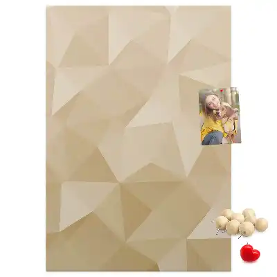 Tableau de liège décoratif Motif linéaire