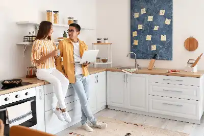 Tableau de liège décoratif Marbre chic