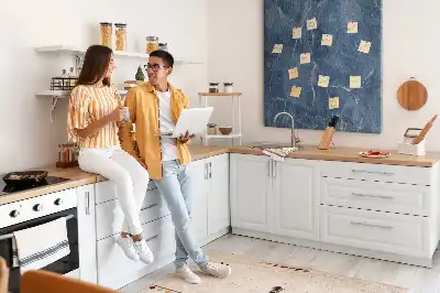 Tableau de liège décoratif Marbre chic