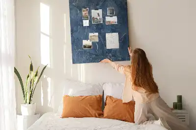 Tableau de liège décoratif Marbre chic