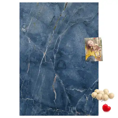 Tableau de liège décoratif Marbre chic
