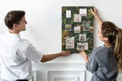 Tableau affichage liège Feuilles tropicales