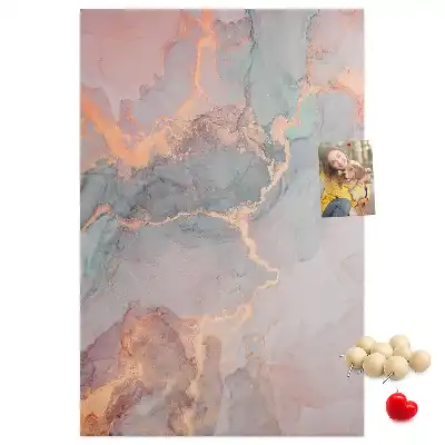 Tableau de liège décoratif Motif marbre classique