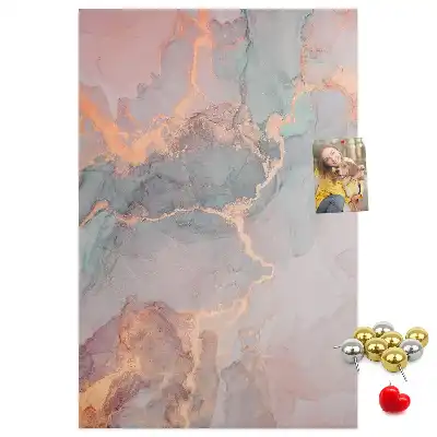 Tableau de liège décoratif Motif marbre classique