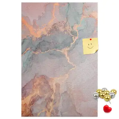 Tableau de liège décoratif Motif marbre classique
