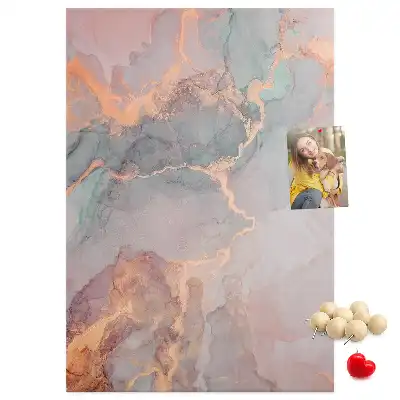Tableau de liège décoratif Motif marbre classique