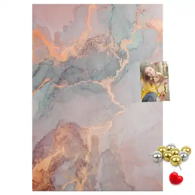 Tableau de liège décoratif Motif marbre classique