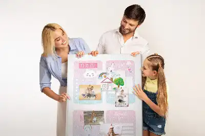 Tableau affichage liège Planificateur licorne