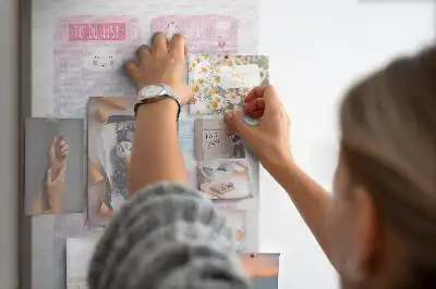 Tableau affichage liège Planificateur licorne