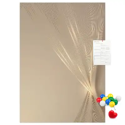 Tableau de liège décoratif Abstraction de la lumière