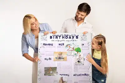 Tableau affichage liège Organisateur de fête d'anniversaire