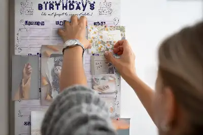 Tableau affichage liège Organisateur de fête d'anniversaire