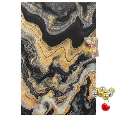 Tableau de liège décoratif Taches abstraites artistiques