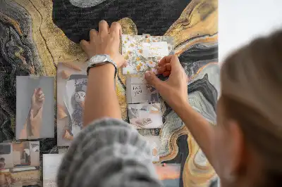 Tableau de liège décoratif Taches abstraites artistiques