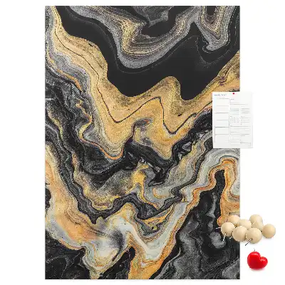 Tableau de liège décoratif Taches abstraites artistiques