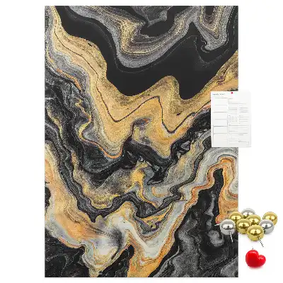Tableau de liège décoratif Taches abstraites artistiques