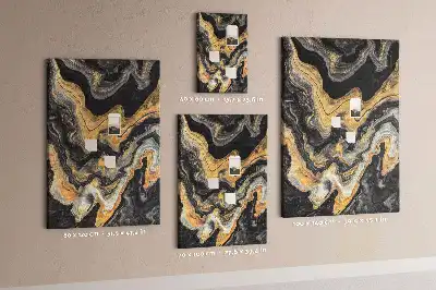 Tableau de liège décoratif Taches abstraites artistiques