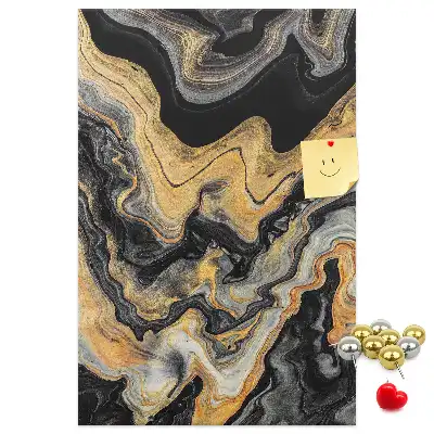 Tableau de liège décoratif Taches abstraites artistiques