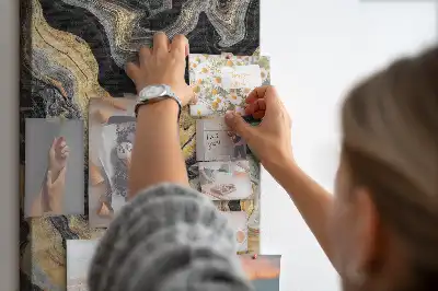 Tableau de liège décoratif Taches abstraites artistiques