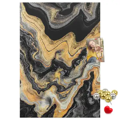 Tableau de liège décoratif Taches abstraites artistiques