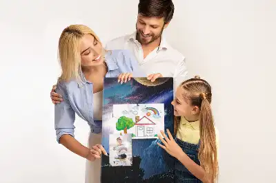 Image tableau en liège Univers galaxie