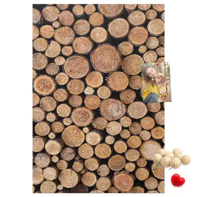 Tableau de liège décoratif Morceaux de réseaux de troncs