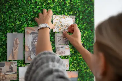 Tableau affichage liège Clôture en feuilles