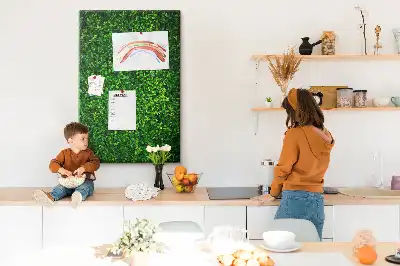 Tableau affichage liège Clôture en feuilles