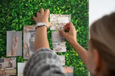 Tableau affichage liège Clôture en feuilles