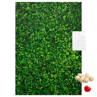 Tableau affichage liège Clôture en feuilles
