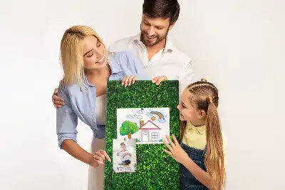 Tableau affichage liège Clôture en feuilles
