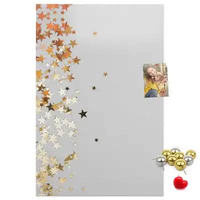Tableau de liège décoratif Petites étoiles