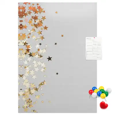 Tableau de liège décoratif Petites étoiles