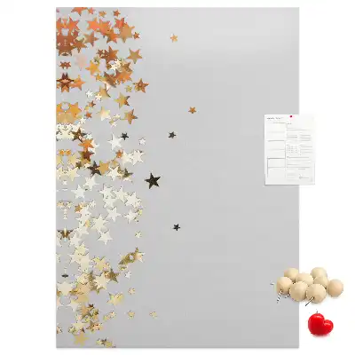 Tableau de liège décoratif Petites étoiles