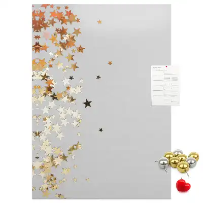 Tableau de liège décoratif Petites étoiles