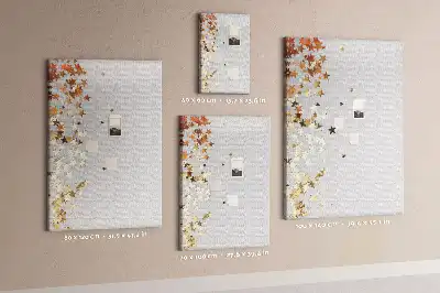Tableau de liège décoratif Petites étoiles