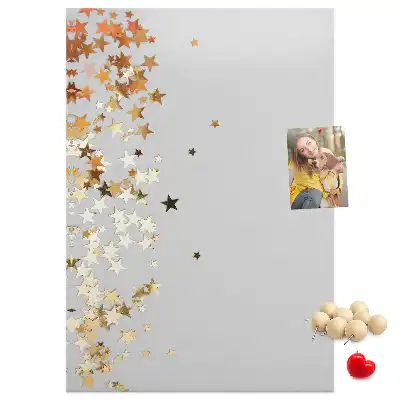 Tableau de liège décoratif Petites étoiles